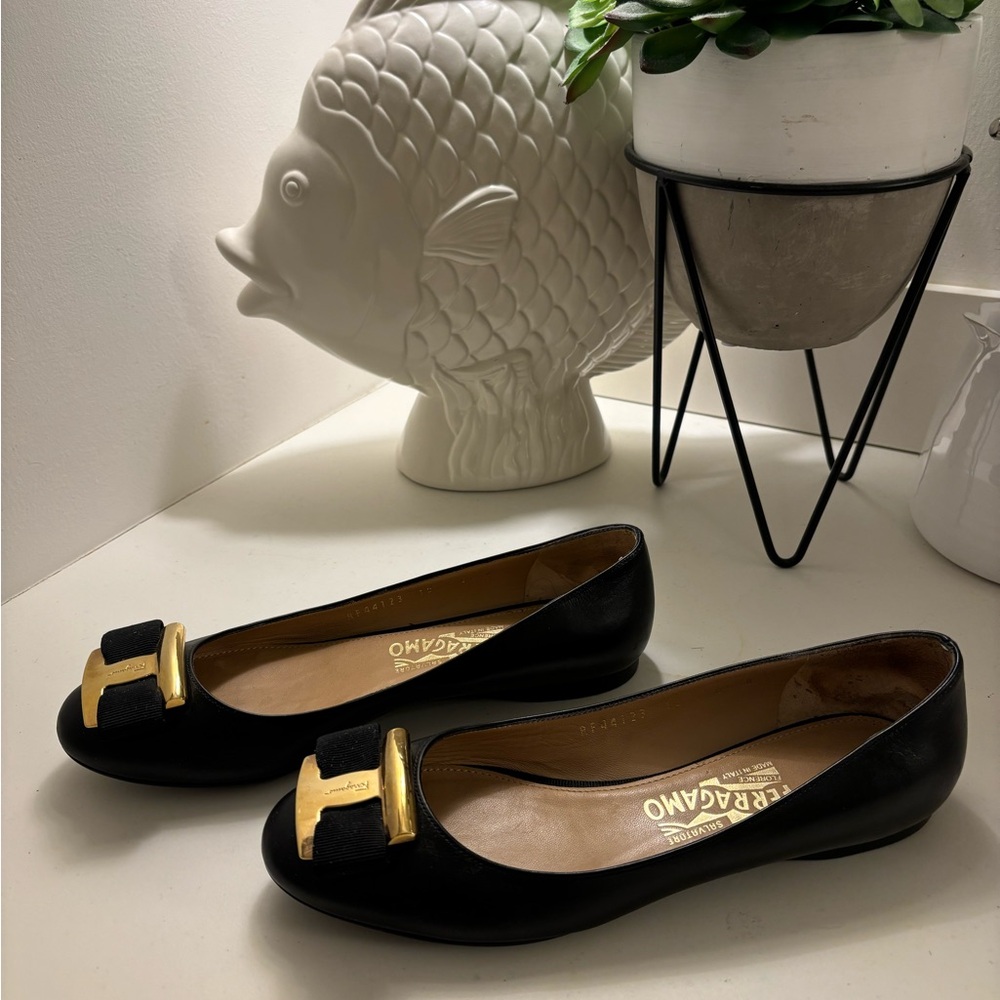 Salvatore Ferragamo Ninna flats Patent Leather Pump